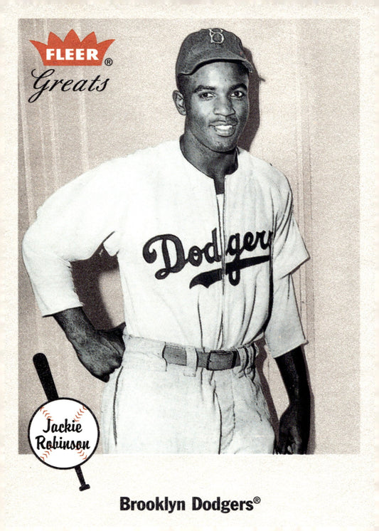 Jackie Robinson 2001 Fleer Greats 26 - Collector Store LLC