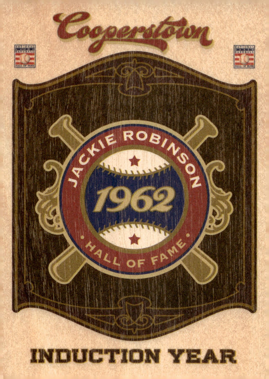Jackie Robinson 2012 Panini Cooperstown Hall of Fame Induction Year 9 - Collector Store LLC