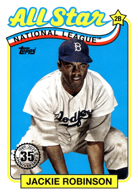 Jackie Robinson 2024 Topps 35th Anniversary All Star 89ASB - 44 - Collector Store LLC