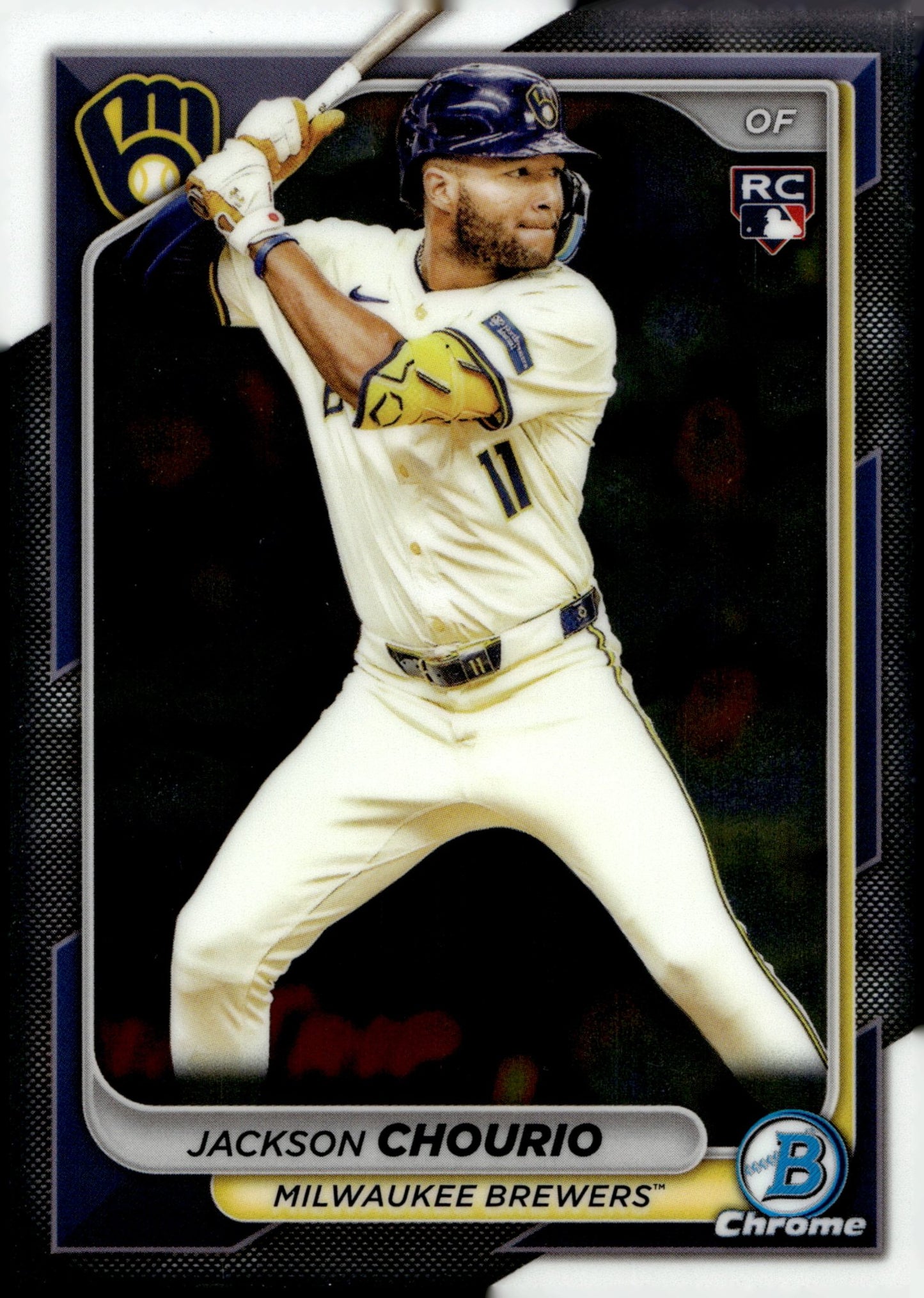 Jackson Chourio 2024 Bowman Chrome RC #69 - Collector Store LLC