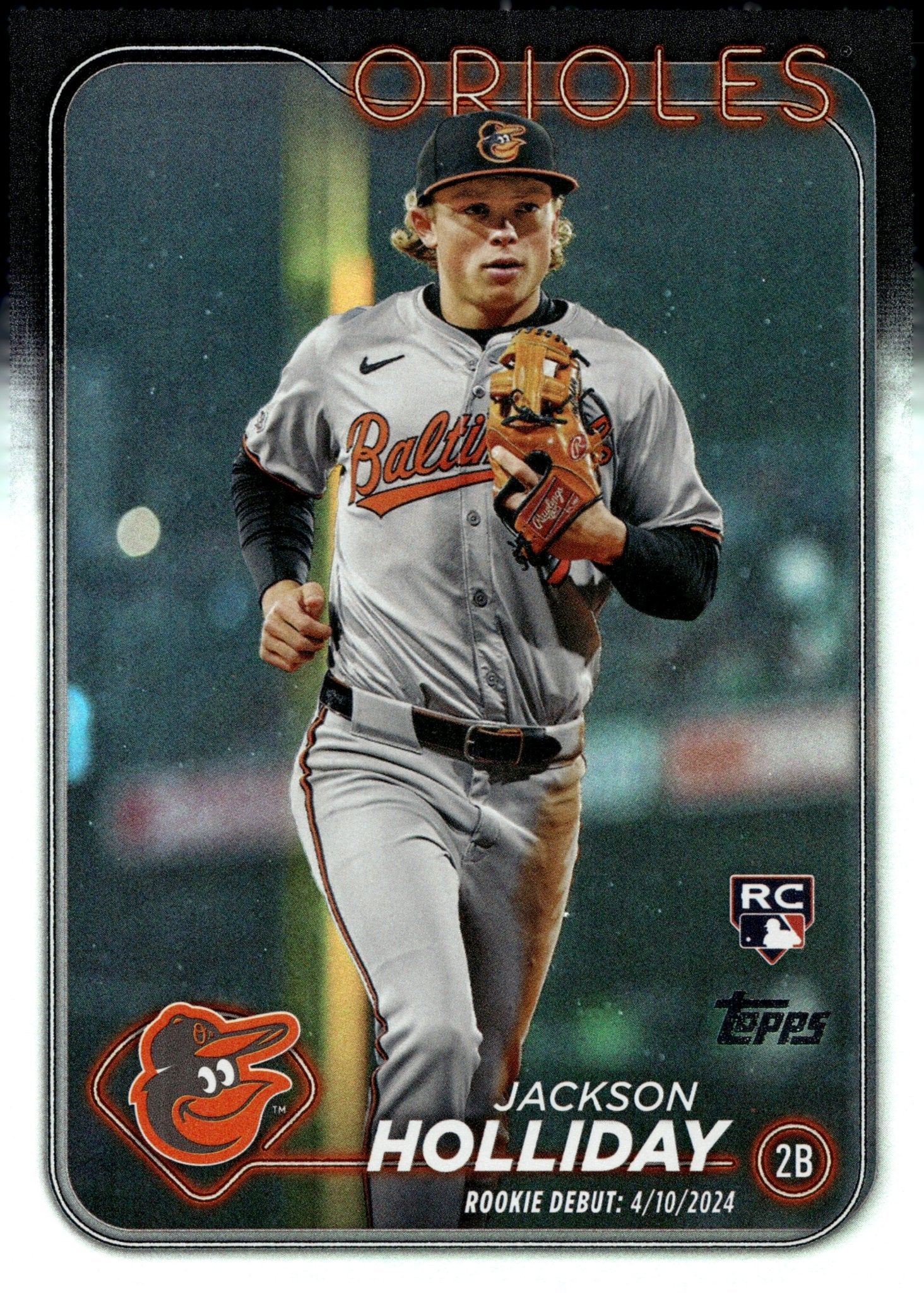 Jackson Holliday 2024 Topps Update Series RC Foil #US97 - Collector Store LLC