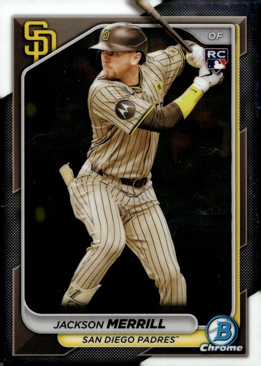 Jackson Merrill 2024 Bowman Chrome RC #27 - Collector Store LLC