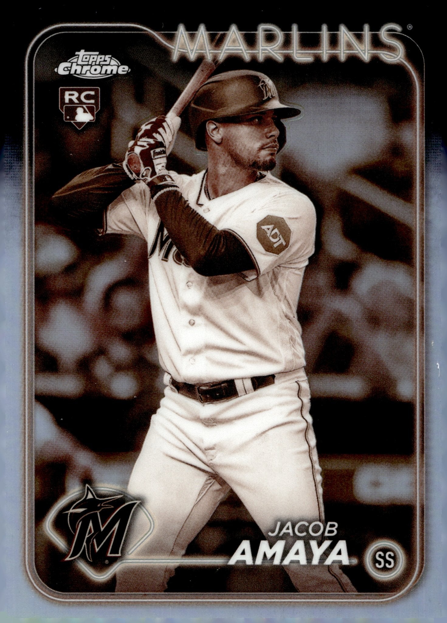 Jacob Amaya 2024 Topps Chrome Sepia Refractor RC 92 - Collector Store LLC