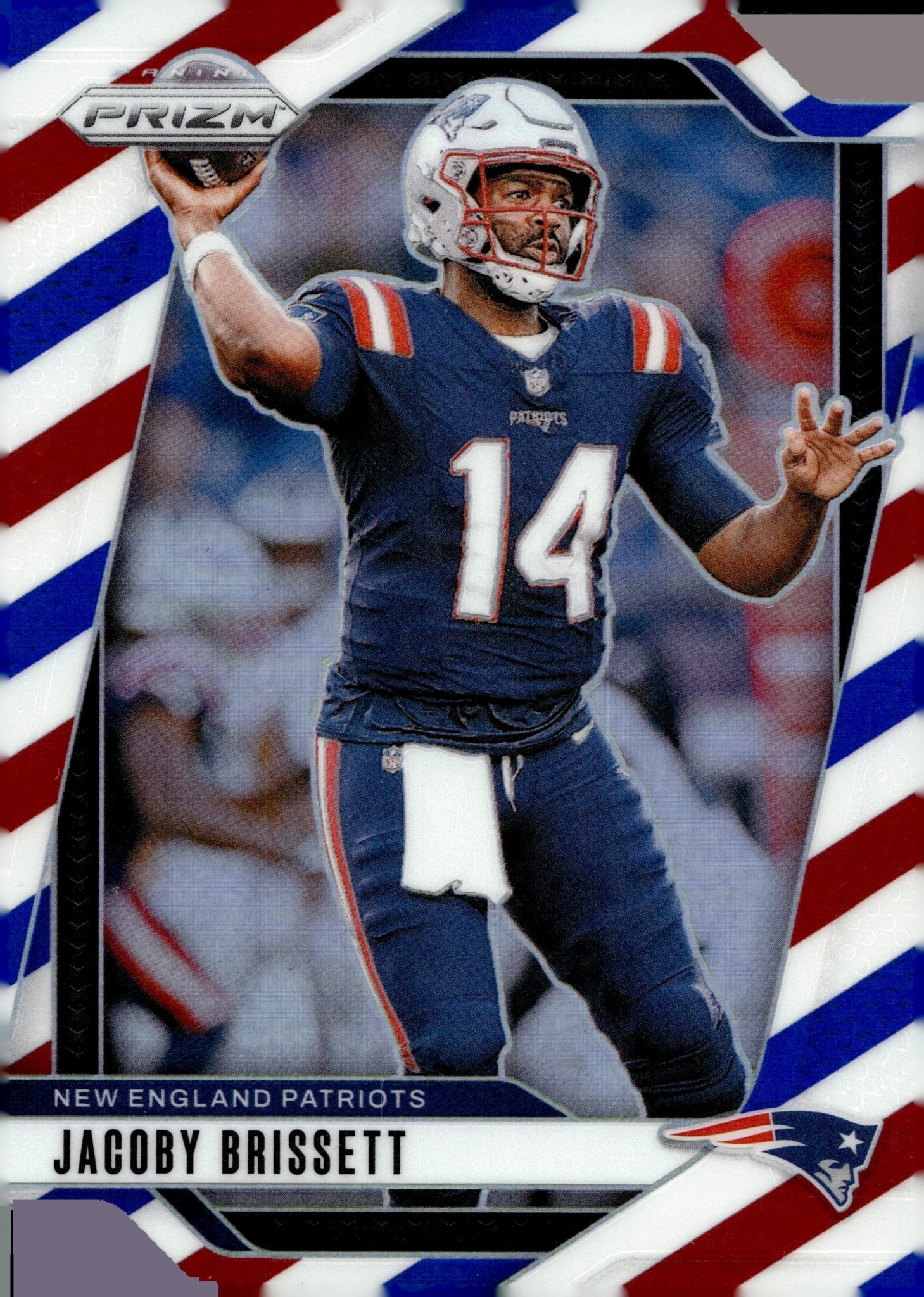 Jacoby Brissett 2024 Panini Prizm Red White & Blue Prizm #194 - Collector Store LLC