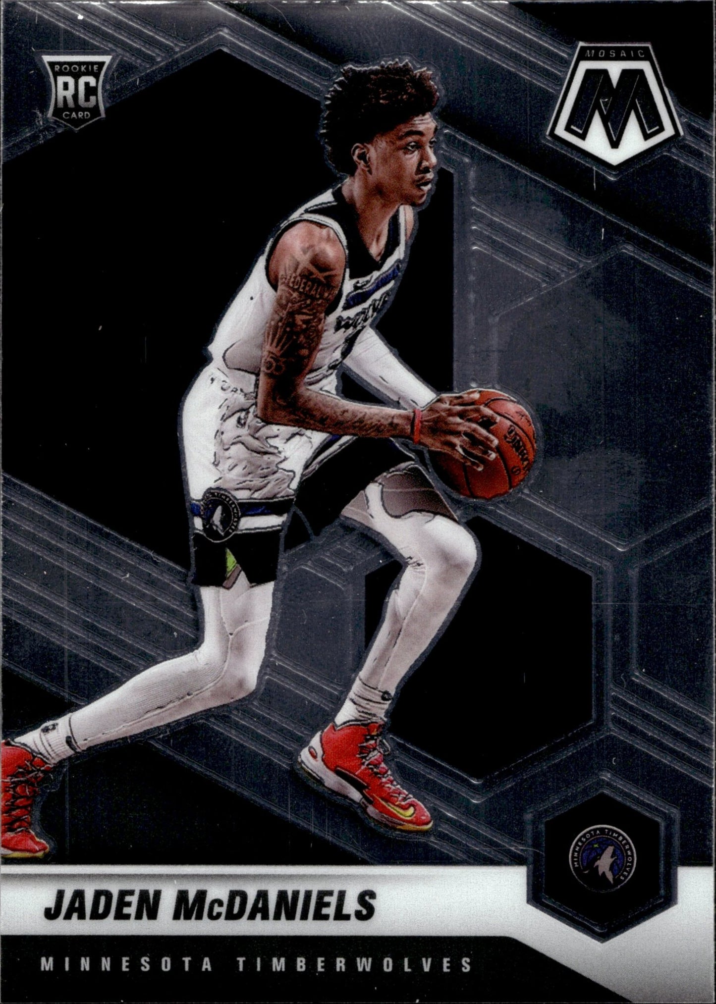Jaden McDaniels 2020 - 21 Panini Mosaic RC #235 #1 - Collector Store LLC