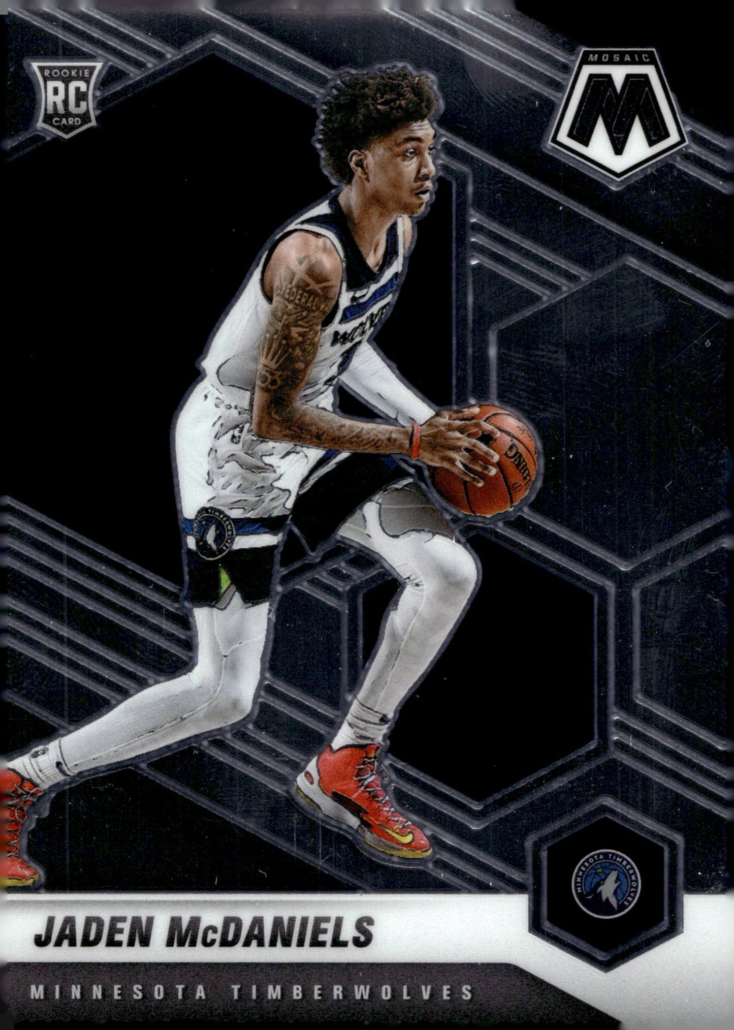 Jaden McDaniels 2020 - 21 Panini Mosaic RC #235 #2 - Collector Store LLC