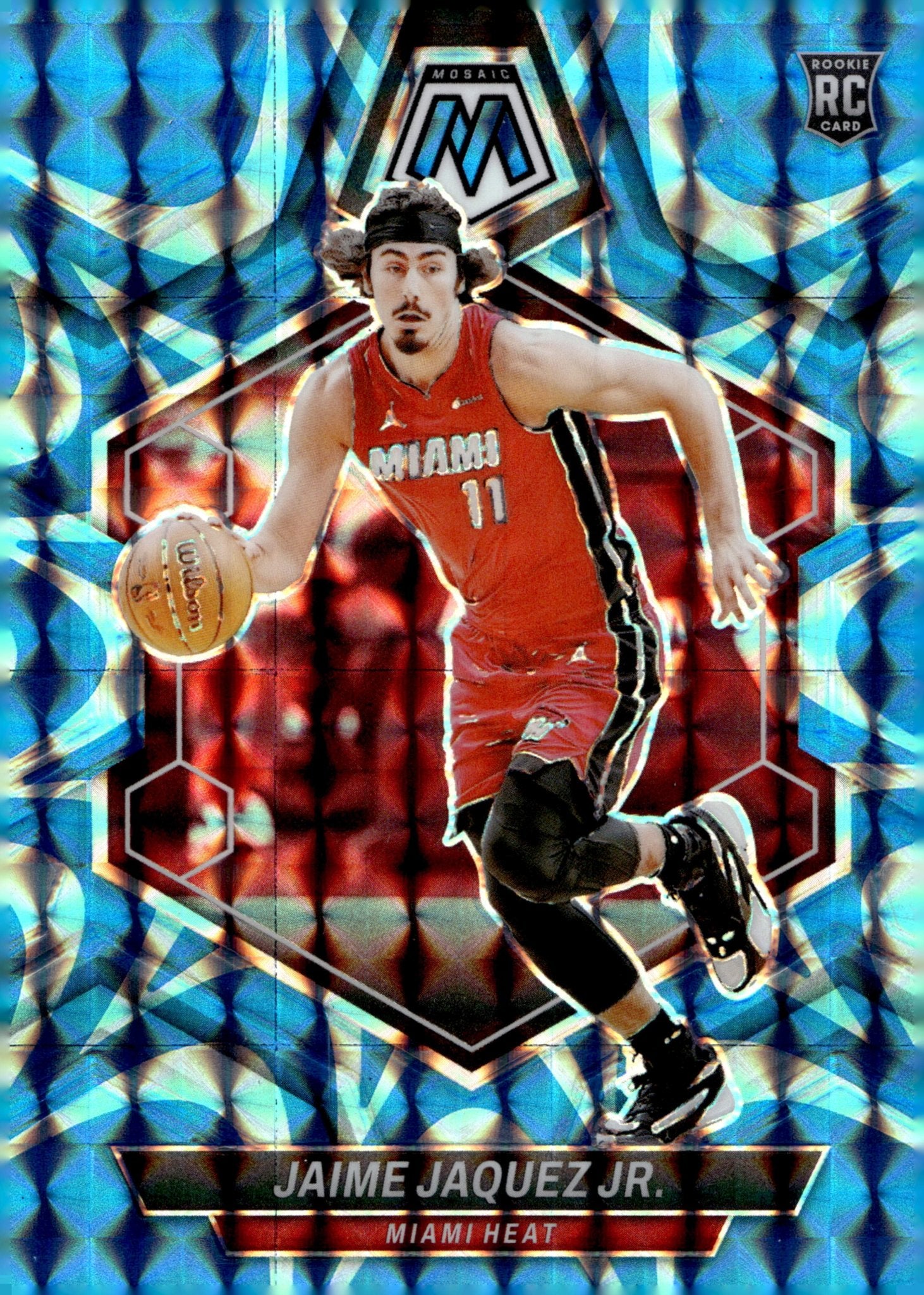 Jaime Jaquez Jr. 2023 - 24 Panini Mosaic Light Blue Prizm RC #246 - Collector Store LLC