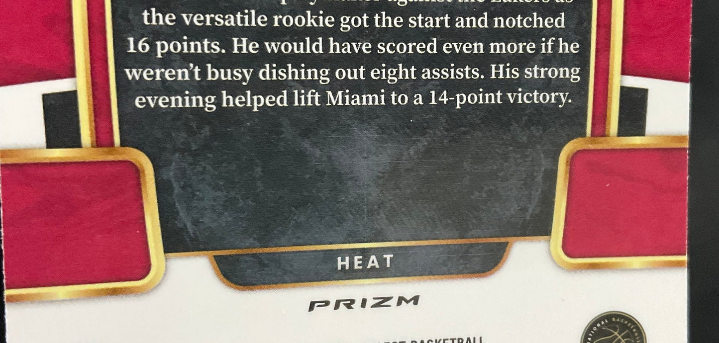 Jaime Jaquez Jr. 2023 - 24 Panini Select Tiger Prizm RC #100 - Collector Store LLC