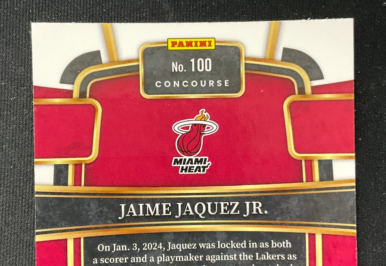 Jaime Jaquez Jr. 2023 - 24 Panini Select Tiger Prizm RC #100 - Collector Store LLC