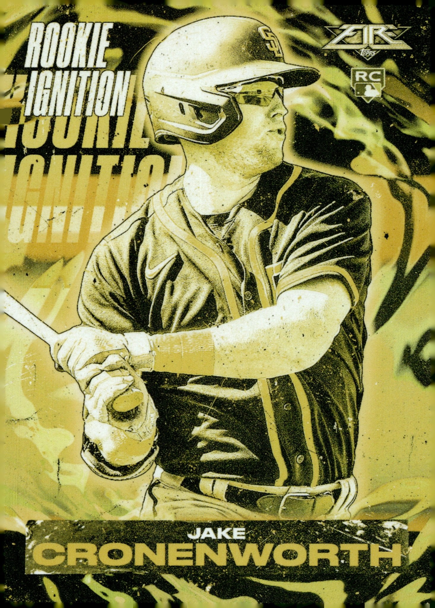 Jake Cronenworth 2021 Topps Fire Rookie Ignition RC RI - 24 - Collector Store LLC