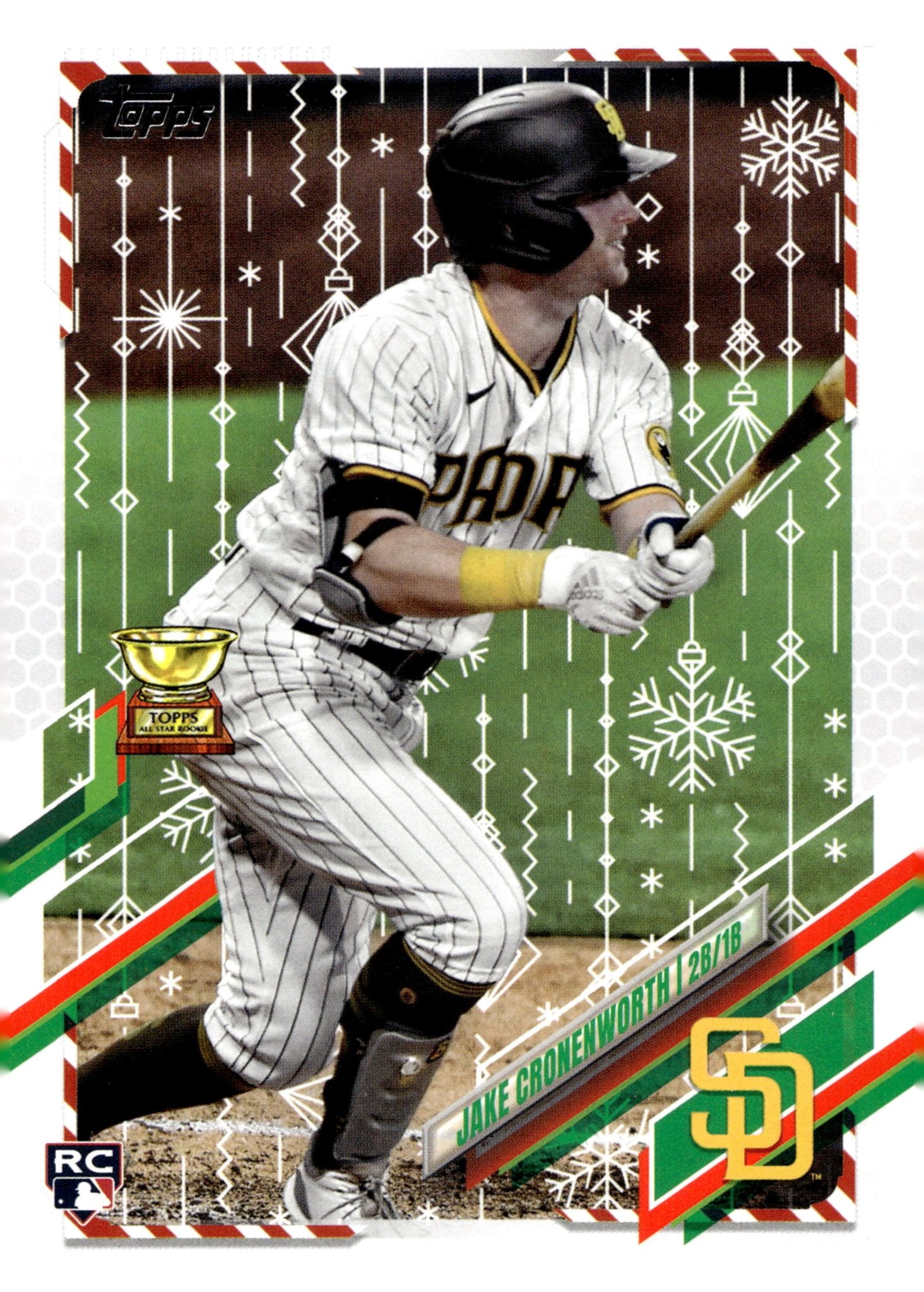 Jake Cronenworth 2021 Topps Holiday RC HW110 2 - Collector Store LLC