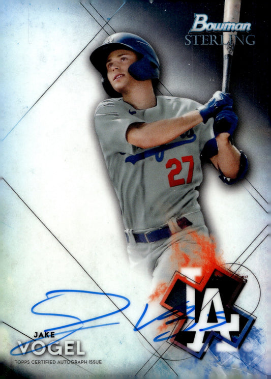 Jake Vogel 2021 Bowman Sterling Auto BSPA - JV - Collector Store LLC