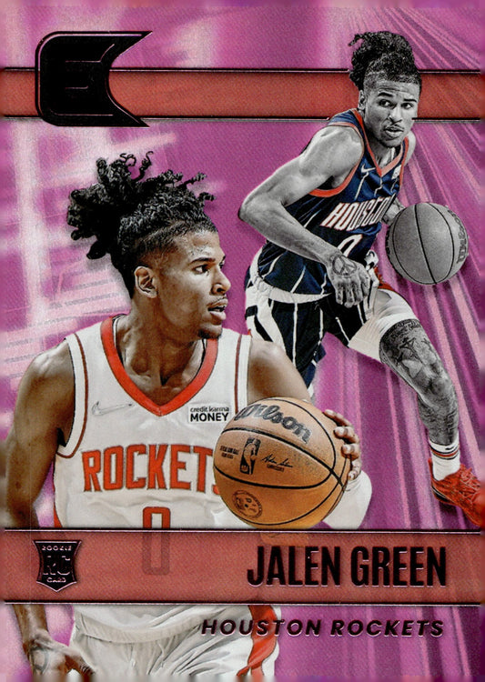 Jalen Green 2021 - 22 Panini Chronicles Essentials Pink RC #333 - Collector Store LLC