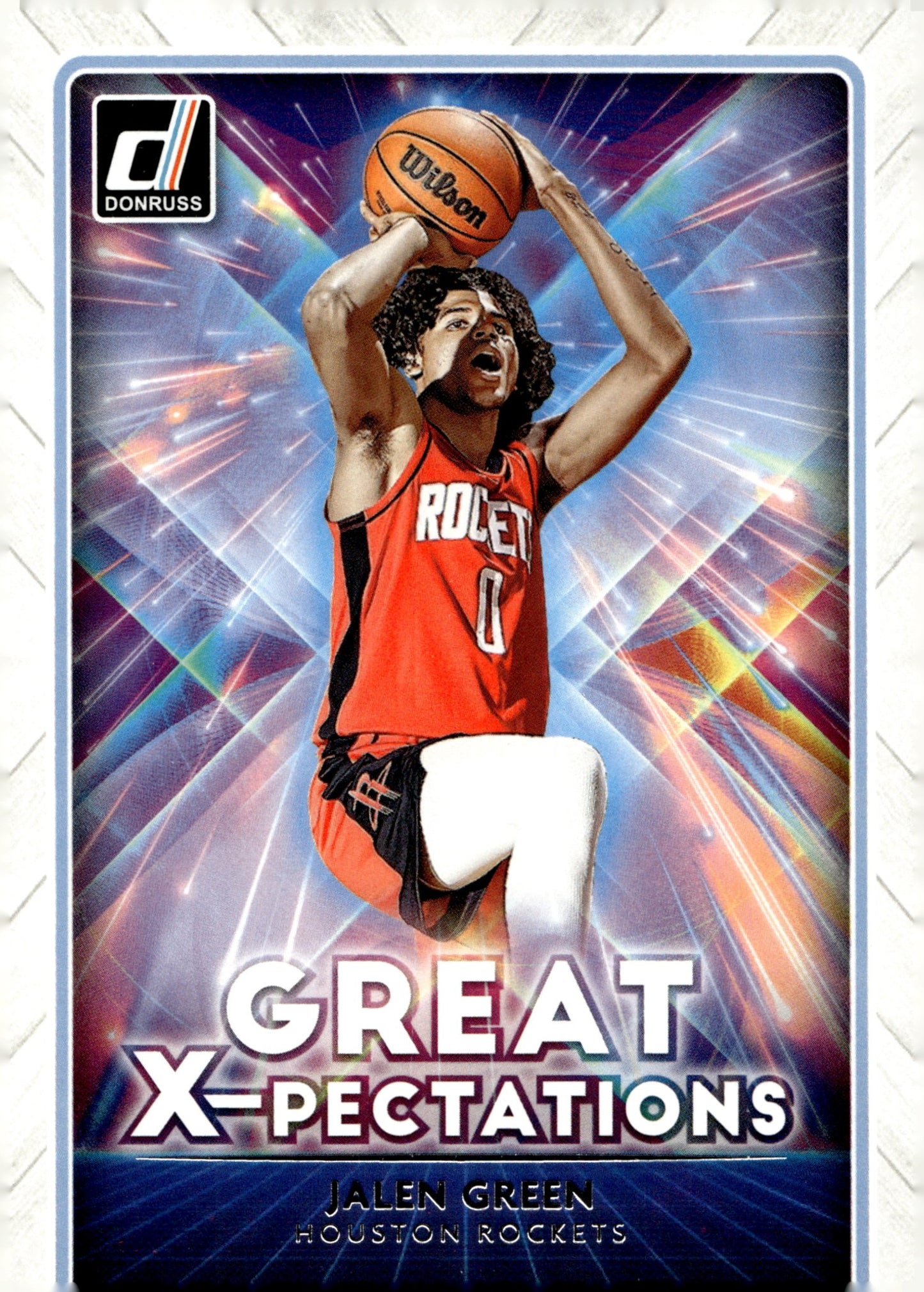 Jalen Green 2021 - 22 Panini Donruss Great X - Pectations RC #11 - Collector Store LLC