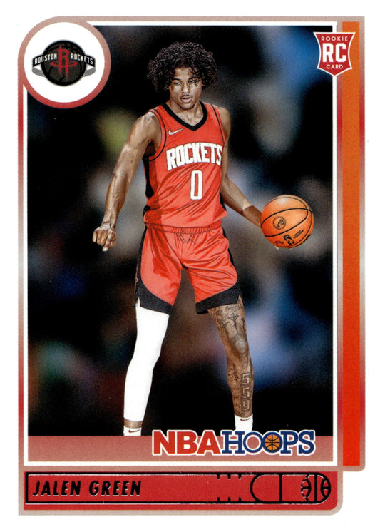 Jalen Green 2021 - 22 Panini Hoops RC #218 #1 - Collector Store LLC