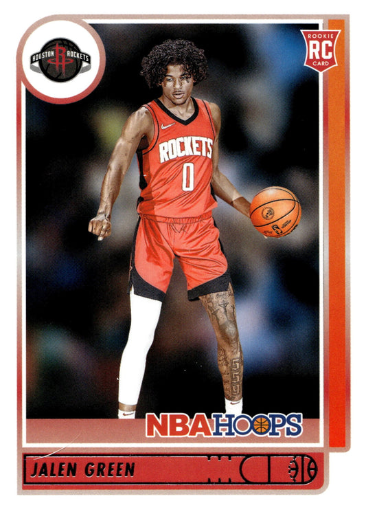 Jalen Green 2021 - 22 Panini Hoops RC #218 #2 - Collector Store LLC