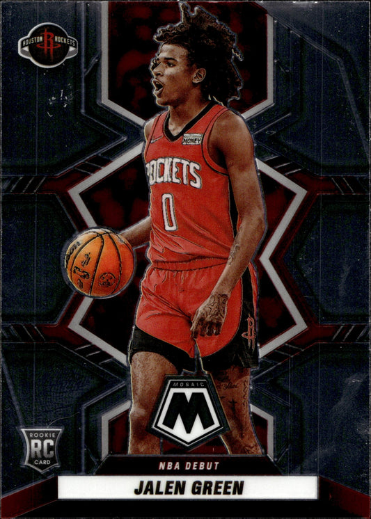 Jalen Green 2021 - 22 Panini Mosaic RC #262 - Collector Store LLC