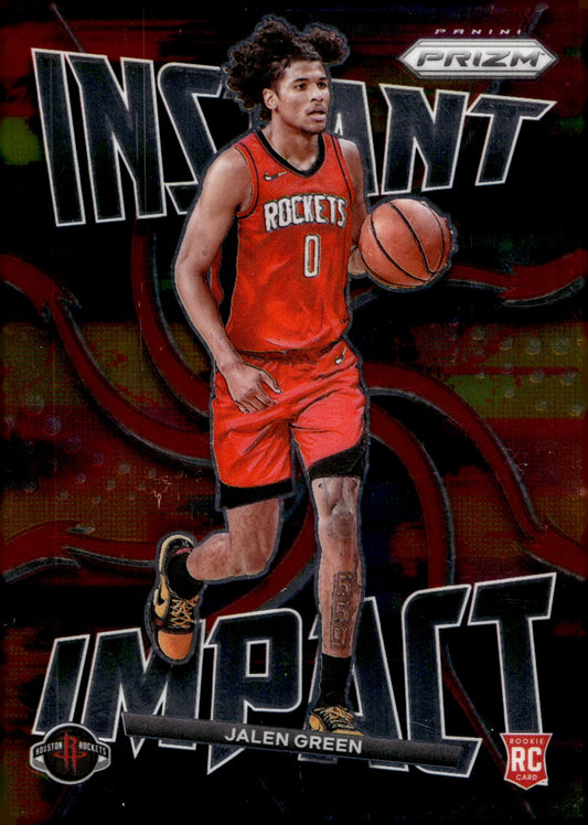 Jalen Green 2021 - 22 Panini Prizm Instant Impact RC #25 #3 - Collector Store LLC