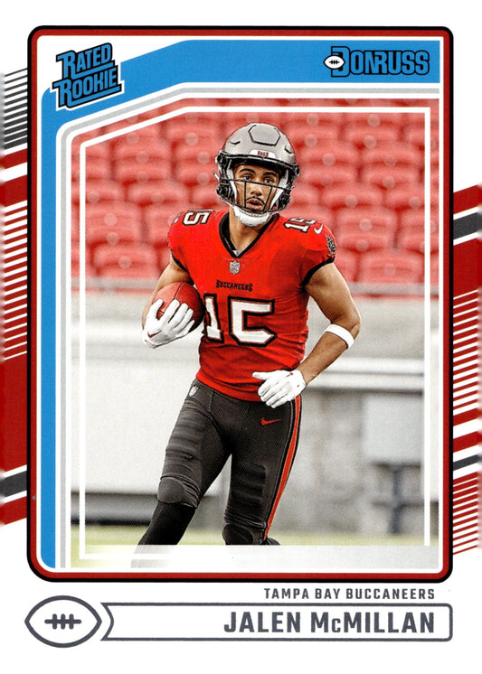 Jalen McMillan 2024 Panini Donruss Rated Rookie RC #388 - Collector Store LLC