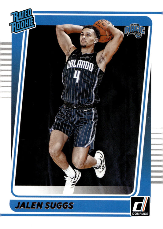 Jalen Suggs 2021 - 22 Panini Donruss Rated Rookie RC #229 #2 - Collector Store LLC