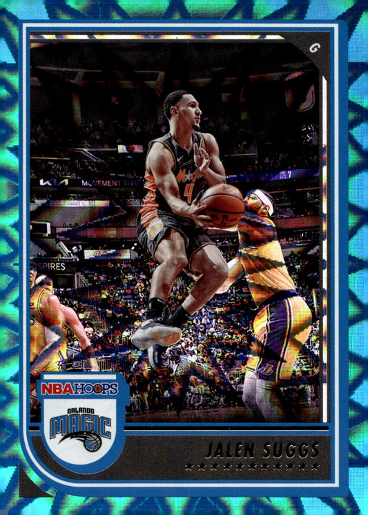 Jalen Suggs 2022 - 23 Panini Hoops Aqua Holo #109 - Collector Store LLC