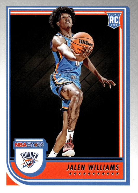 Jalen Williams 2022 - 23 Panini Hoops #242 - Collector Store LLC