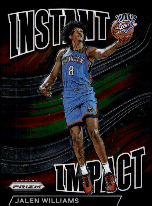 Jalen Williams 2022 - 23 Panini Prizm Instant Impact #11 - Collector Store LLC