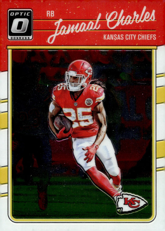 Jamaal Charles 2016 Panini Donruss Optic #51 - Collector Store LLC