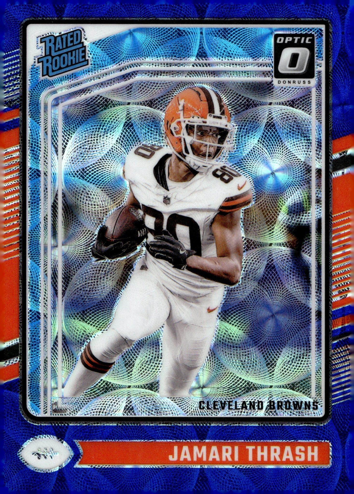 Jamari Thrash 2024 Panini Donruss Optic Rated Rookie Blue Scope Prizm RC 241 - Collector Store LLC