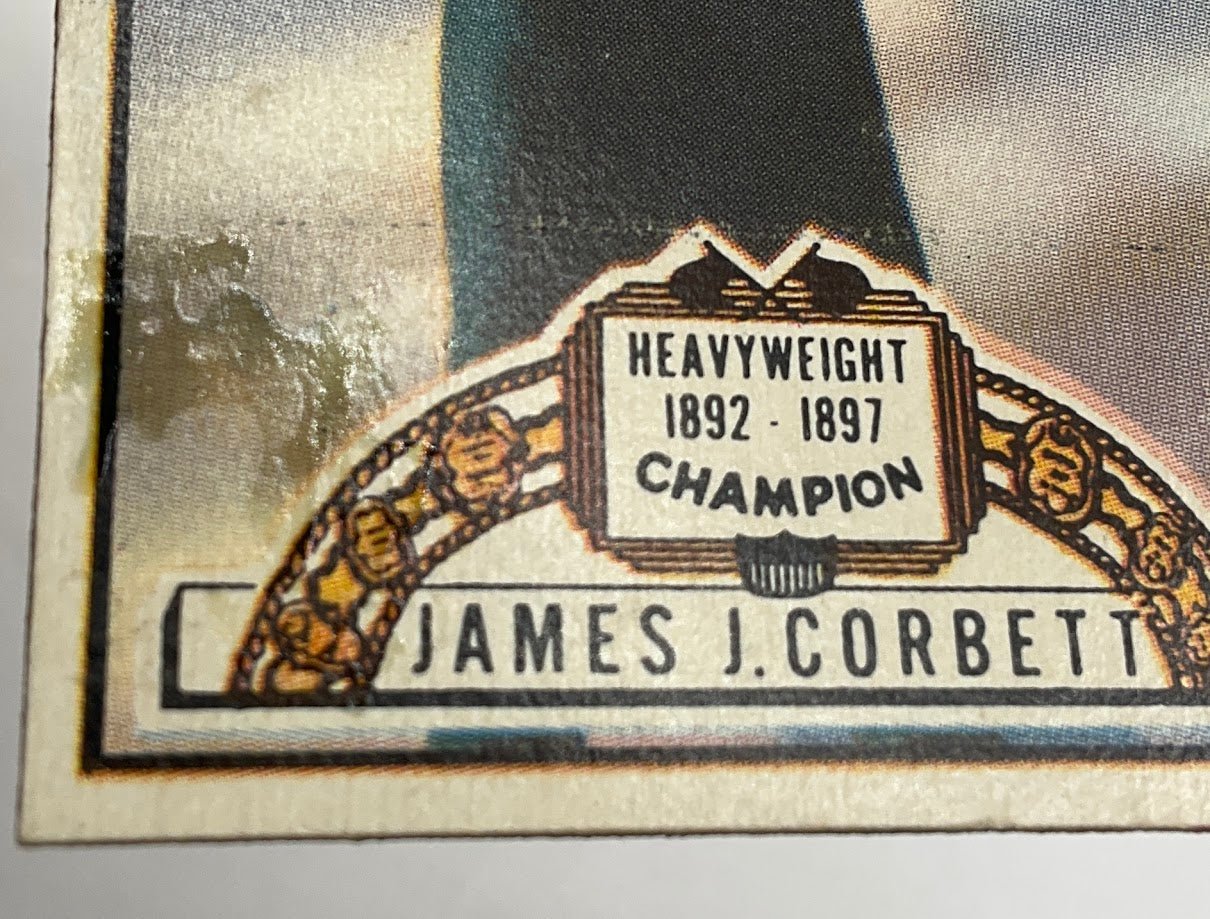 James Corbett 1951 Topps Ringside #59 PR - Collector Store LLC