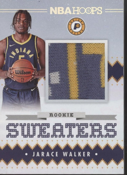 Jarace Walker 2023 - 24 Panini Hoops Sweaters Swatch RC #RSW - JWL - Collector Store LLC