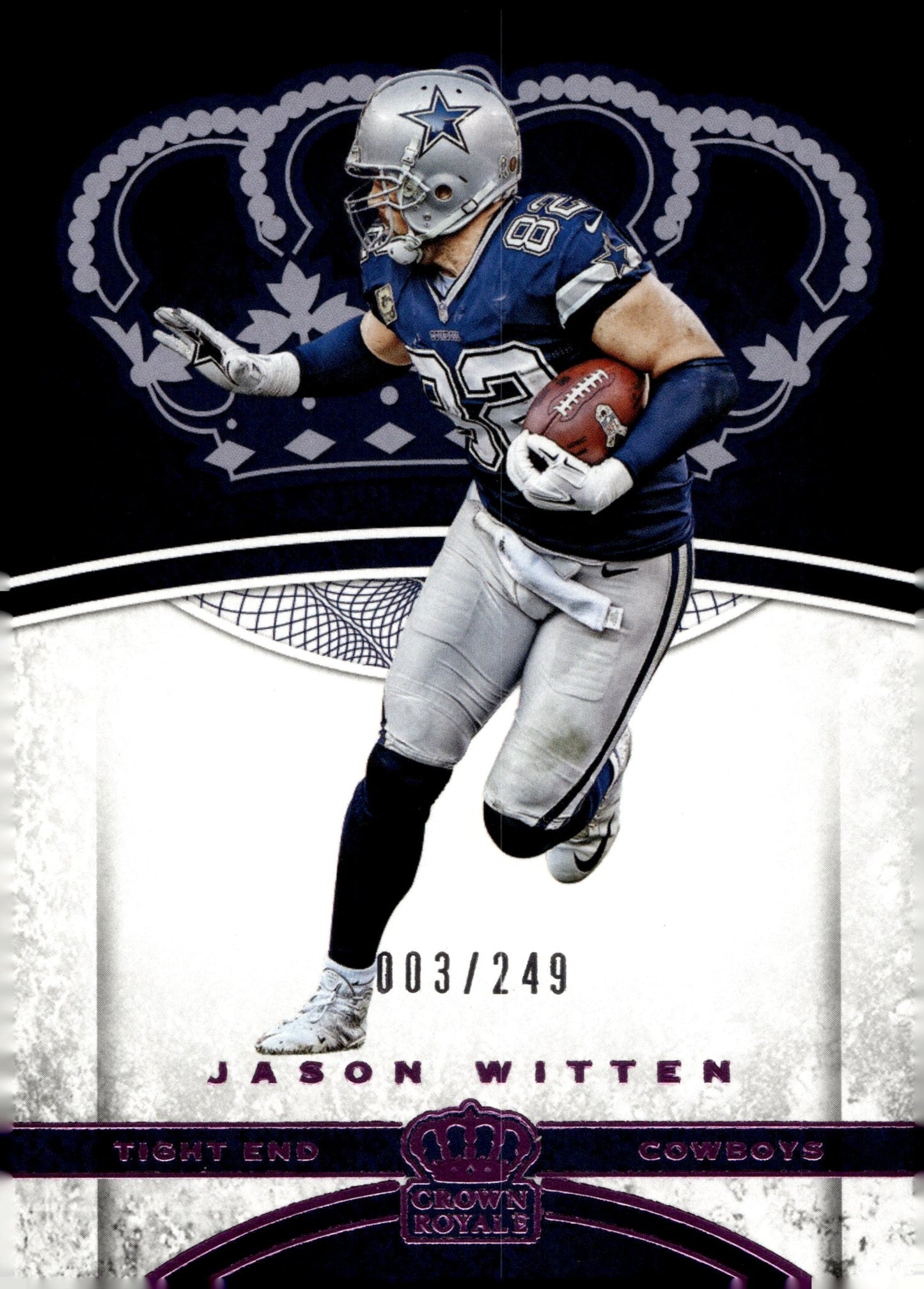 Jason Witten 2017 Panini Preferred Crown Royale Purple 003/249 #63 - Collector Store LLC