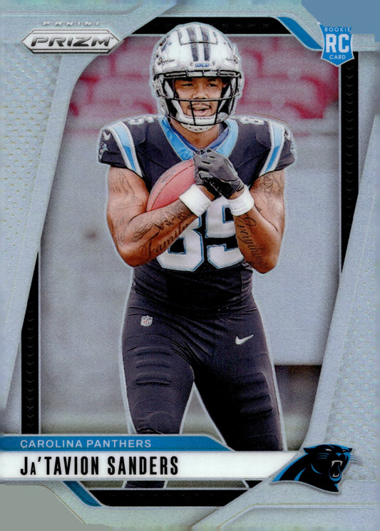 Ja'Tavion Sanders 2024 Panini Prizm Silver Prizm RC #343 - Collector Store LLC