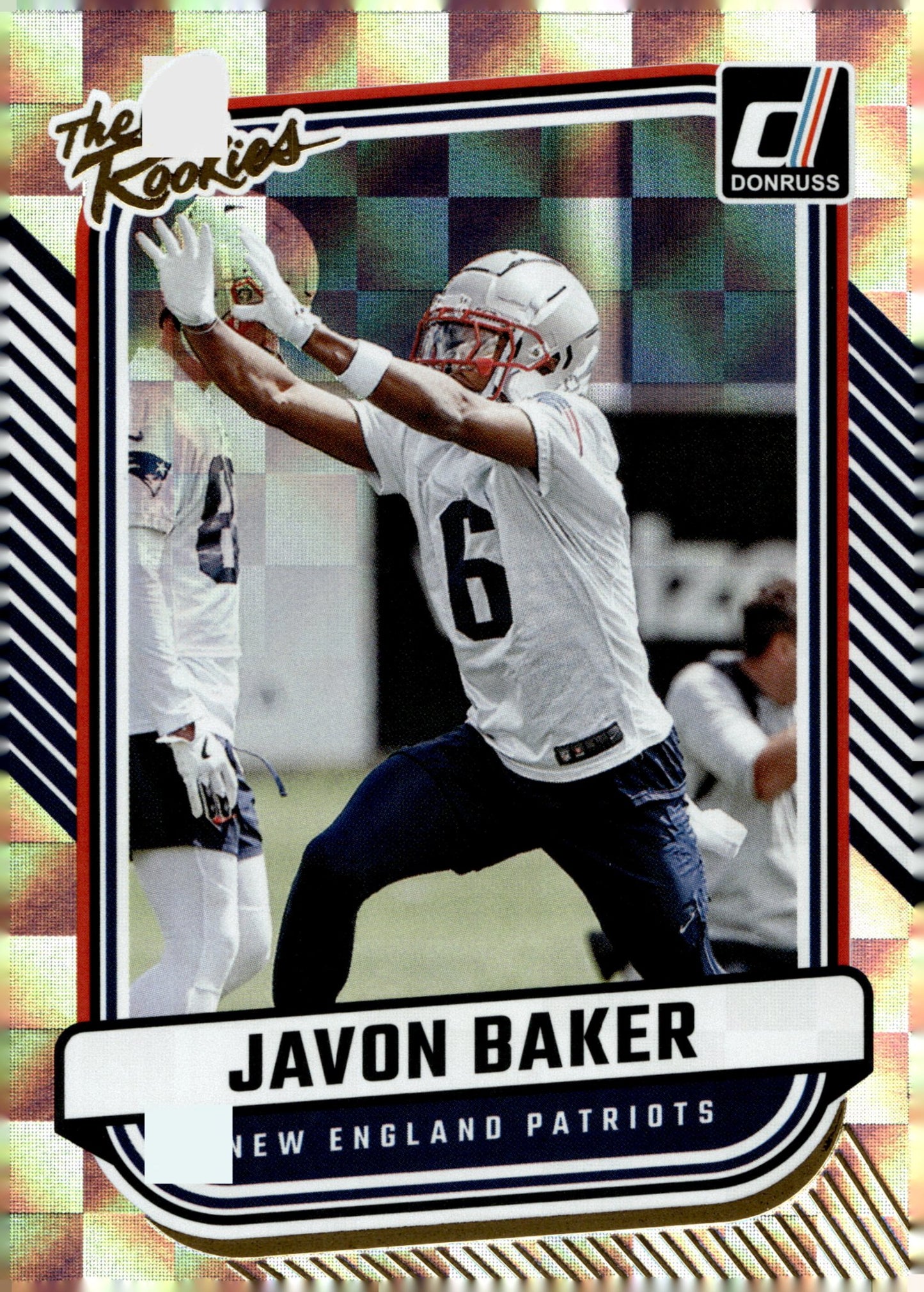 Javon Baker 2024 Panini Donruss The Rookies RC #TR - 25 - Collector Store LLC