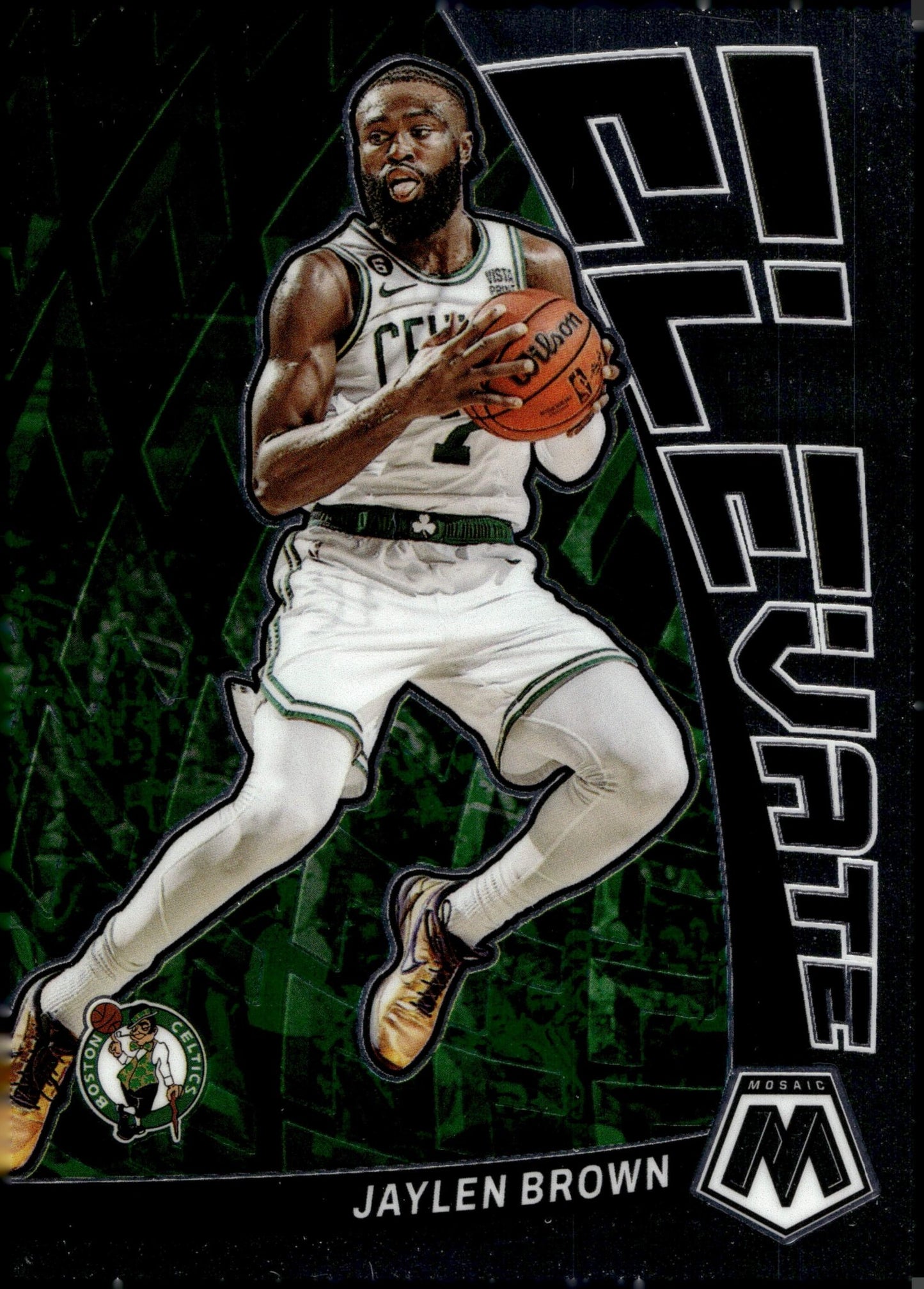 Jaylen Brown 2022 - 23 Panini Mosaic Elevate #25 - Collector Store LLC