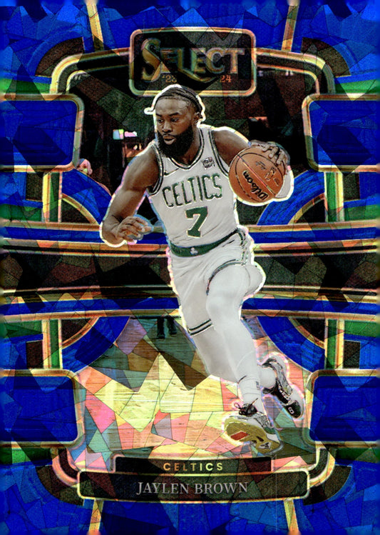Jaylen Brown 2023 - 24 Panini Select Blue Ice Prizm #22 - Collector Store LLC
