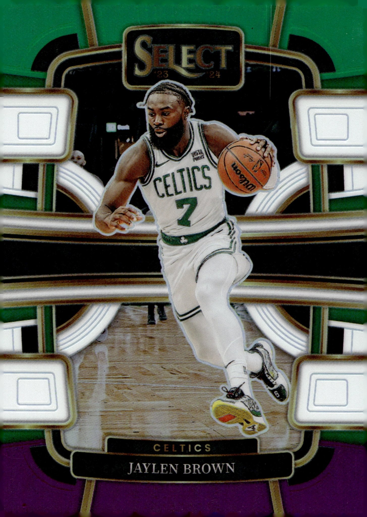 Jaylen Brown 2023 - 24 Panini Select Tri Color Prizm #22 - Collector Store LLC