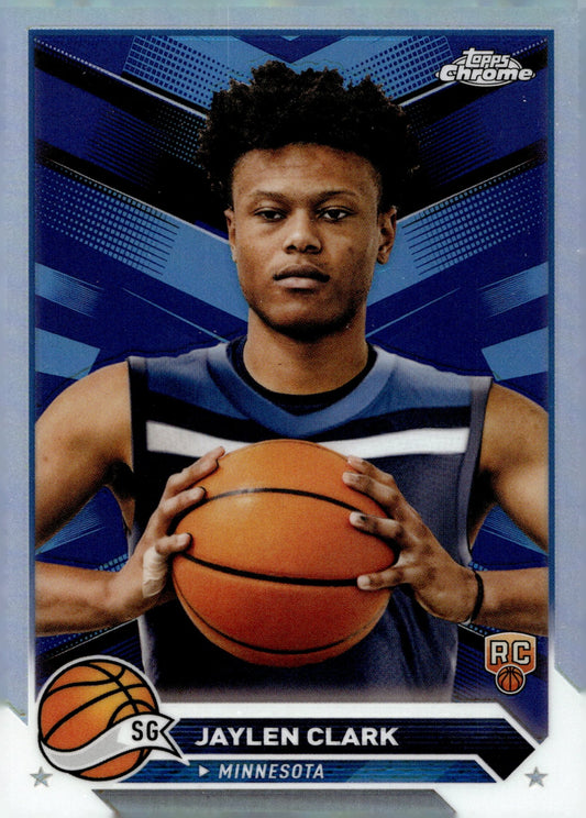 Jaylen Clark 2024 Topps Chrome Refractor RC #49 - Collector Store LLC