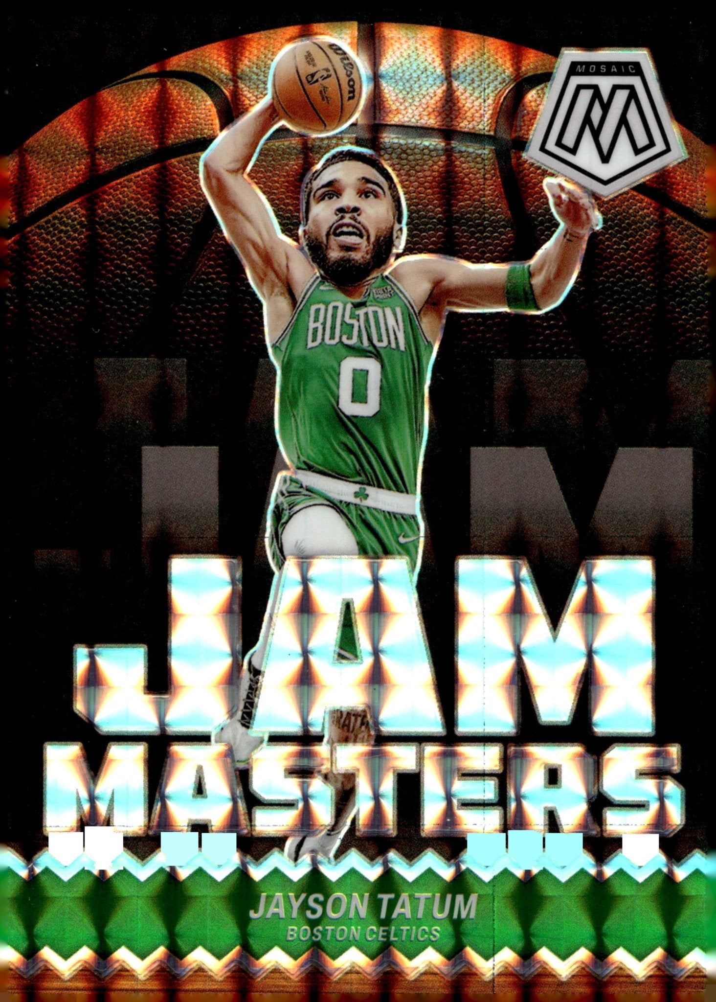 Jayson Tatum 2023 - 24 Panini Mosaic Jam Masters Prizm #5 - Collector Store LLC