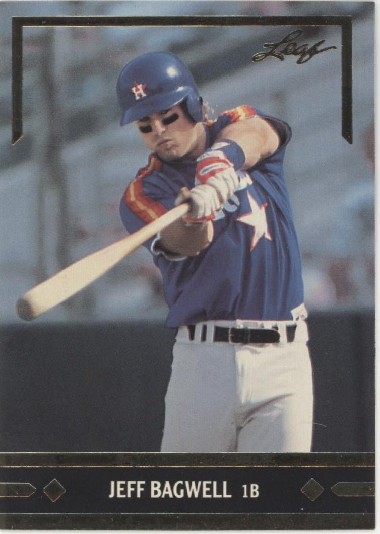 Jeff Bagwell 1991 Leaf Series 2 Gold Rookies #BC - 14 - Collector Store LLC