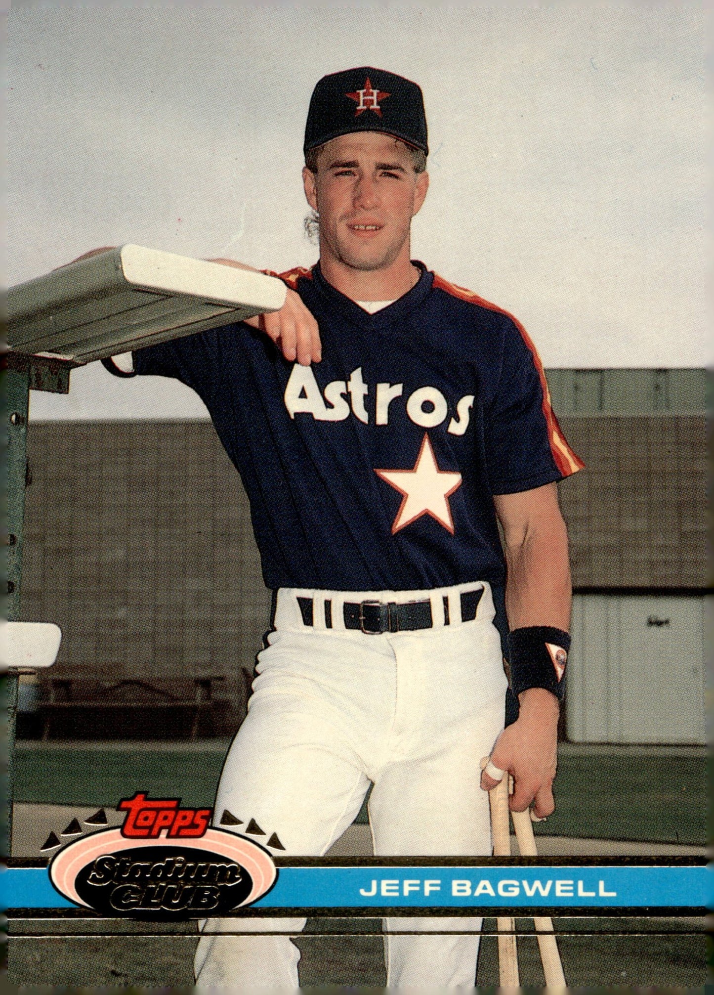 Jeff Bagwell 1991 Topps Stadium Club RC #388 #4 - Collector Store LLC