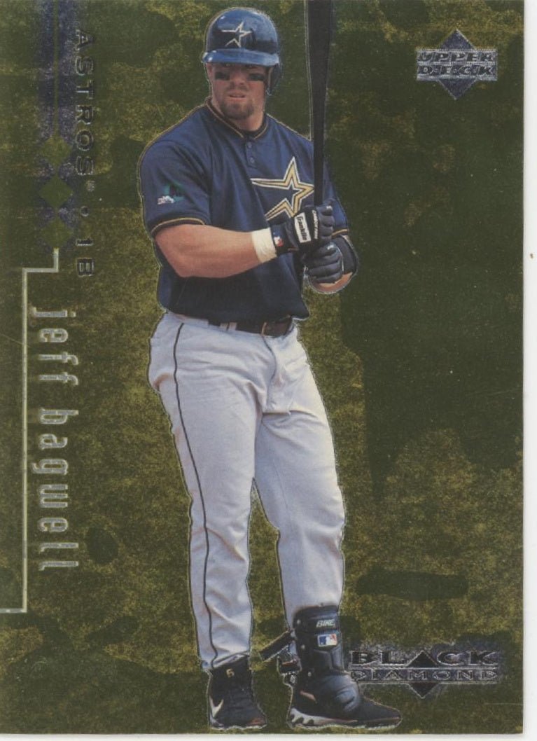 Jeff Bagwell 1999 Upper Deck Black Diamond Triple 0767/1500 #37 - Collector Store LLC