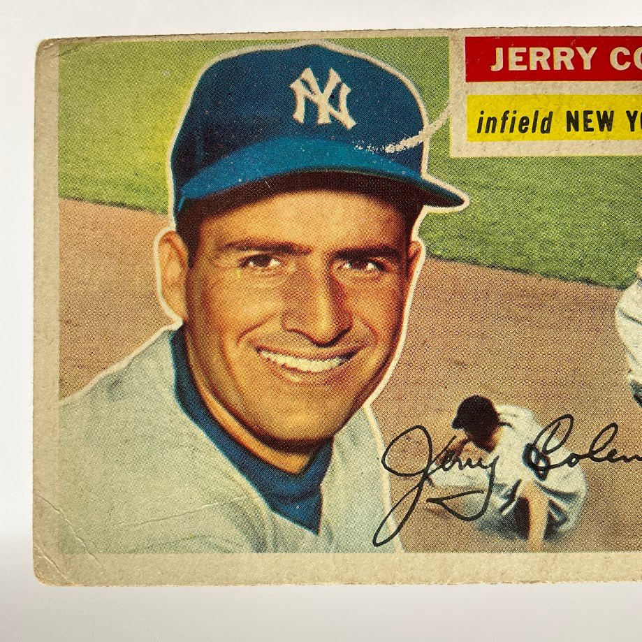 Jerry Coleman 1956 Topps #316 New York Yankees VG - Collector Store LLC