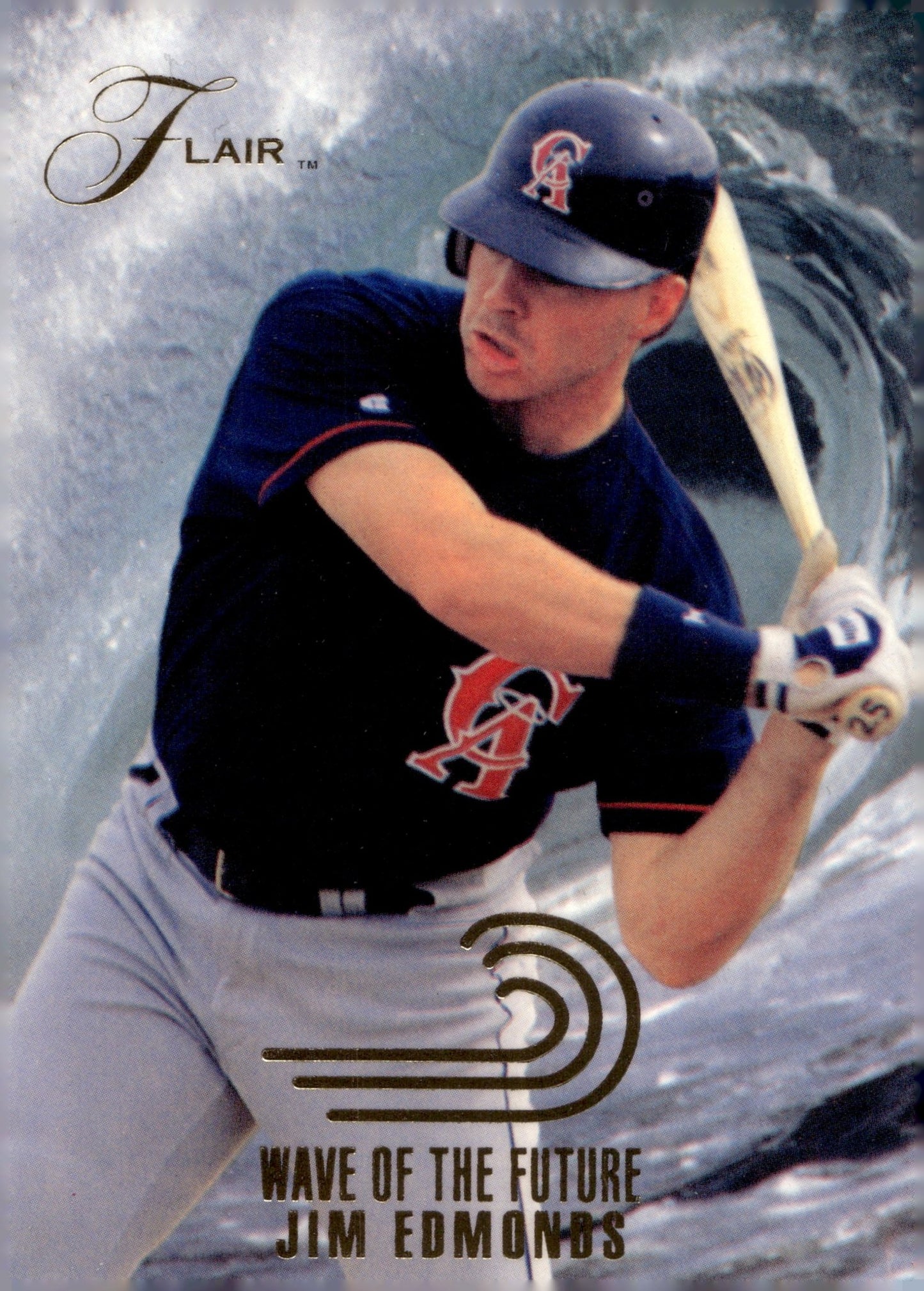 Jim Edmonds 1993 Fleer Flair Wave of the Future #4 #1 - Collector Store LLC
