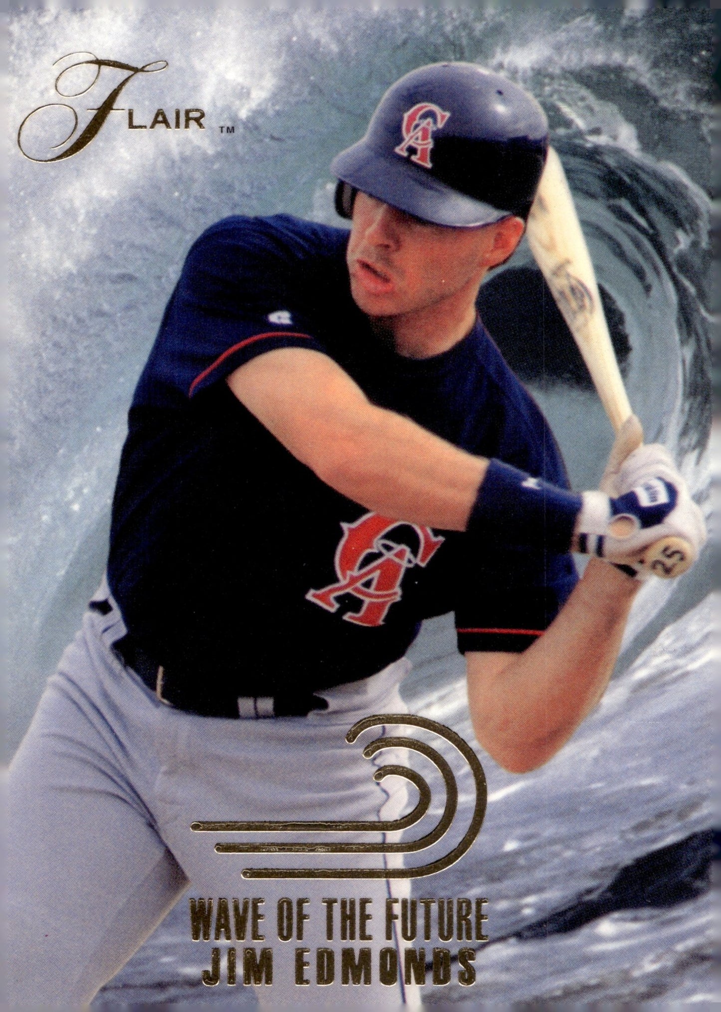 Jim Edmonds 1993 Fleer Flair Wave of the Future #4 #2 - Collector Store LLC