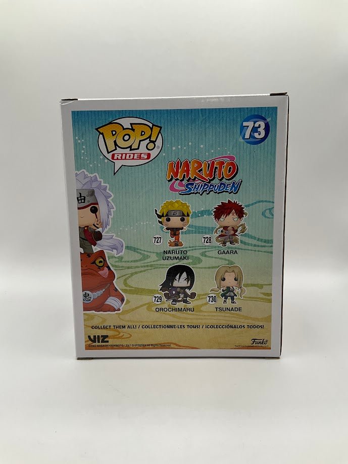 Jiraiya on Toad Funko Pop! Naruto Shippuden #73 Funko Special Edition - Collector Store LLC