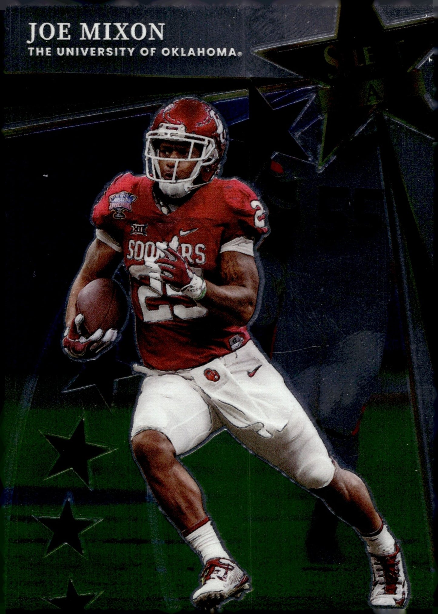 Joe Mixon 2022 Panini Select Draft Picks Stars #SS - JM #2 - Collector Store LLC