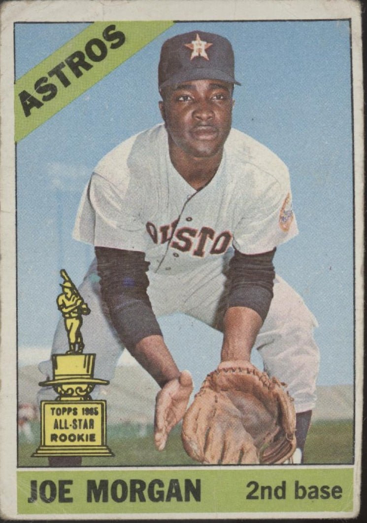 Joe Morgan 1966 Topps #195 Houston Astros PR #2 - Collector Store LLC