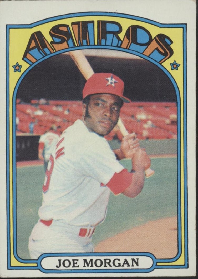 Joe Morgan 1972 Topps #132 Houston Astros EX #1 - Collector Store LLC