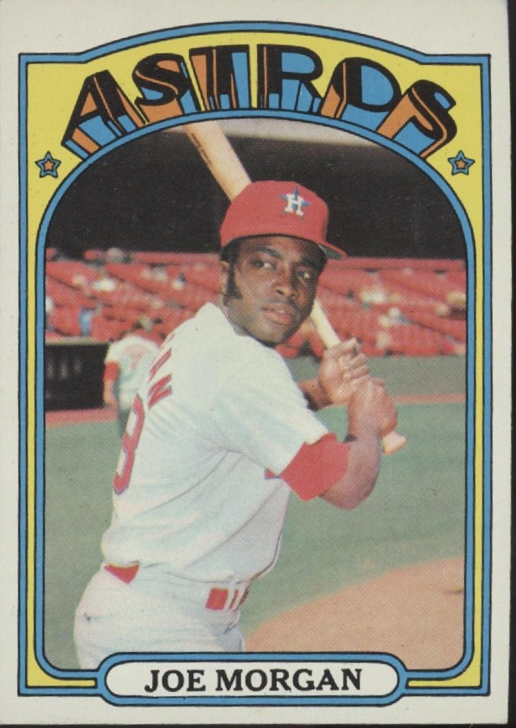 Joe Morgan 1972 Topps #132 Houston Astros EX #2 - Collector Store LLC